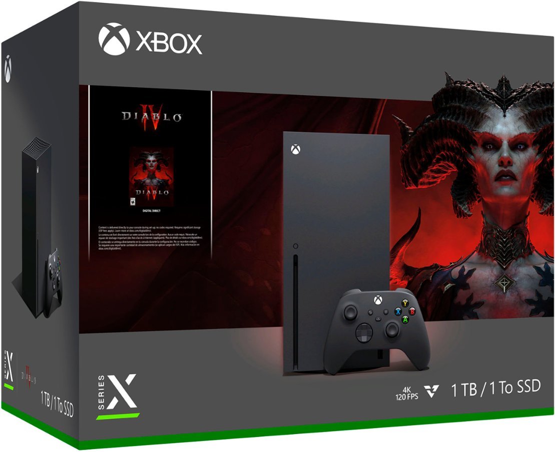 Microsoft Xbox Series X 1TB Diablo IV Bundle