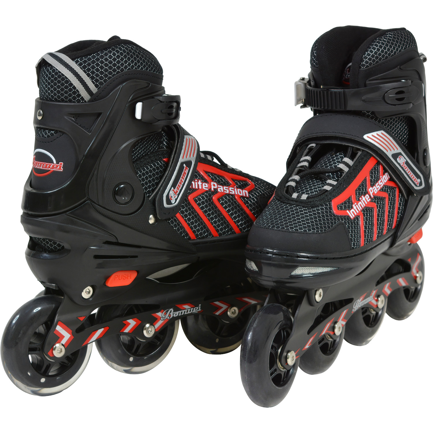 Patines En Linea Profesionales Talla Ajustable 21 A 24 Cm – Little Monkey