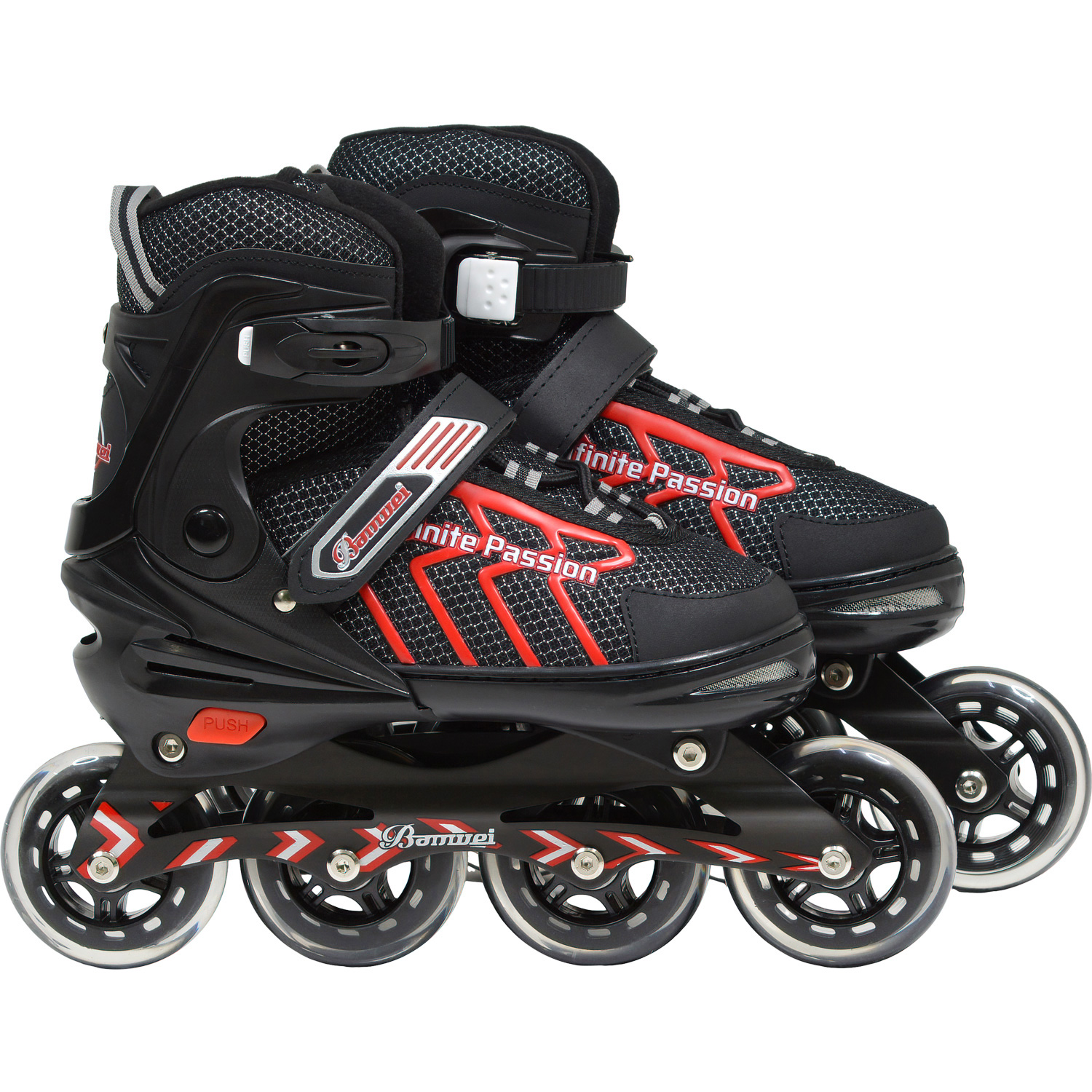 Patines En Linea Profesionales Ajustables 83mm 24.5-27 Abec7