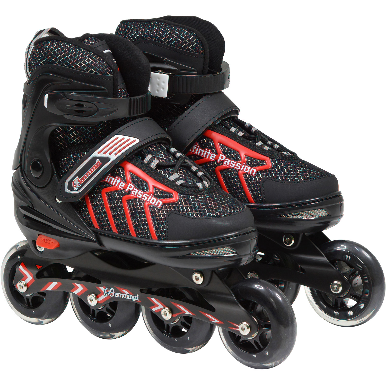 Patines En Linea Profesionales Ajustables 83mm 24.5-27 Abec7