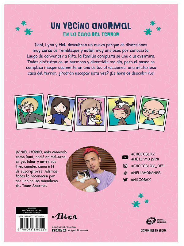 Un vecino anormal en la casa del terror Autor Daniel Morro