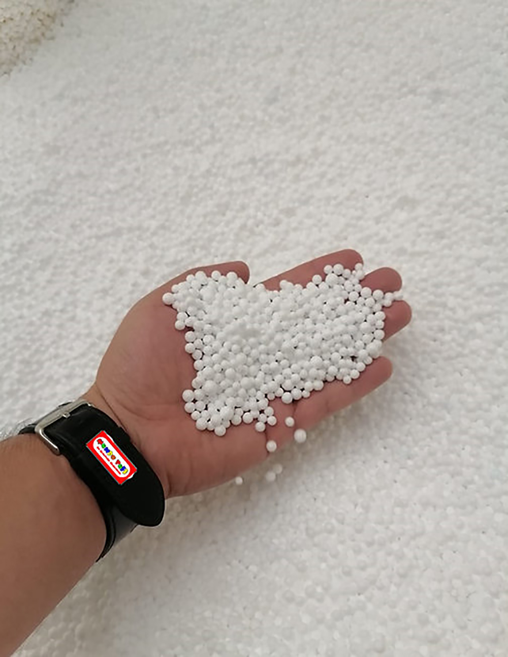 Relleno para Puff Perla virgen Poliestireno marca Mundo Puff