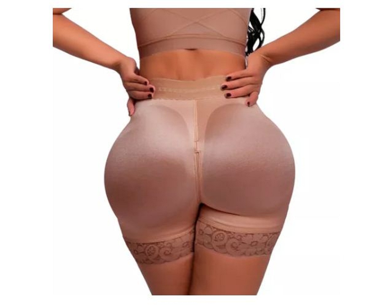 Enagua faja tipo vestido con encaje siliconado PREMIUM SMART