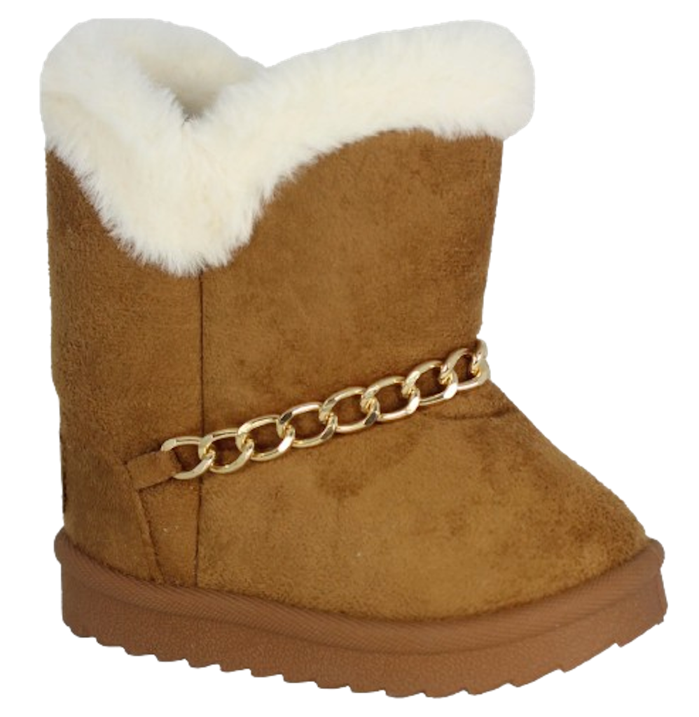 Bota para Ni a Calientitas Invierno Nieve Antidelizantes Marca Bebe