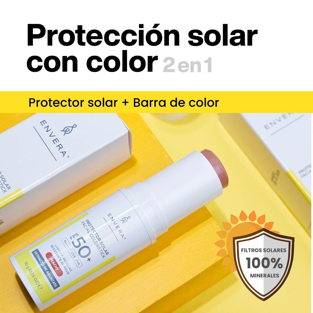 Protector Solar en barra transparente FPS 50+ UVA/UVB, PA++++