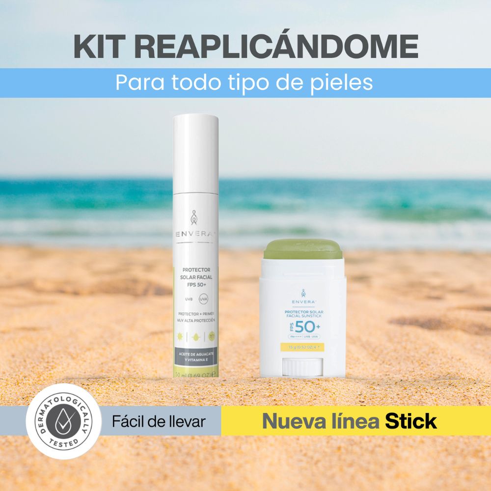 Kit Protector Facial PRIMER + Bloqueador en Barra FPS 50+