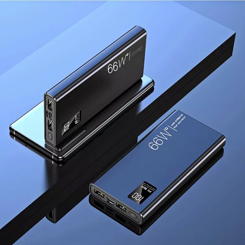 Power Bank Batería Portátil 30000mah Súper Carga Rápida 66w