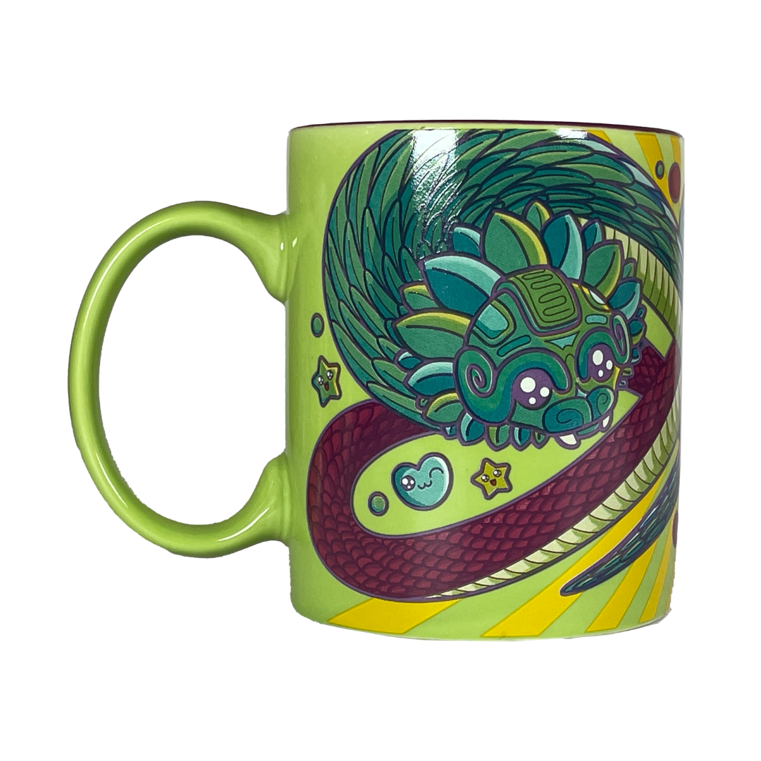 Taza Kawaii Quetzalcoatl - Chido Kawaii - Geek Industry .