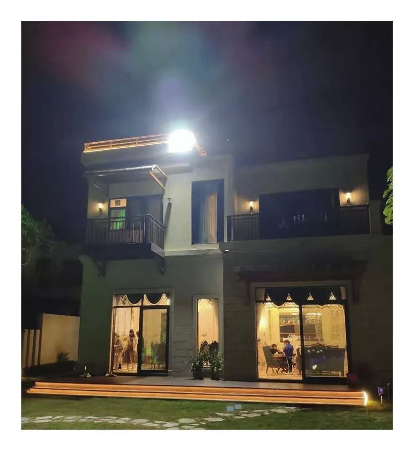 Reflector Led 50w Ultradelgado Exterior Alta Potencia Negro IP66