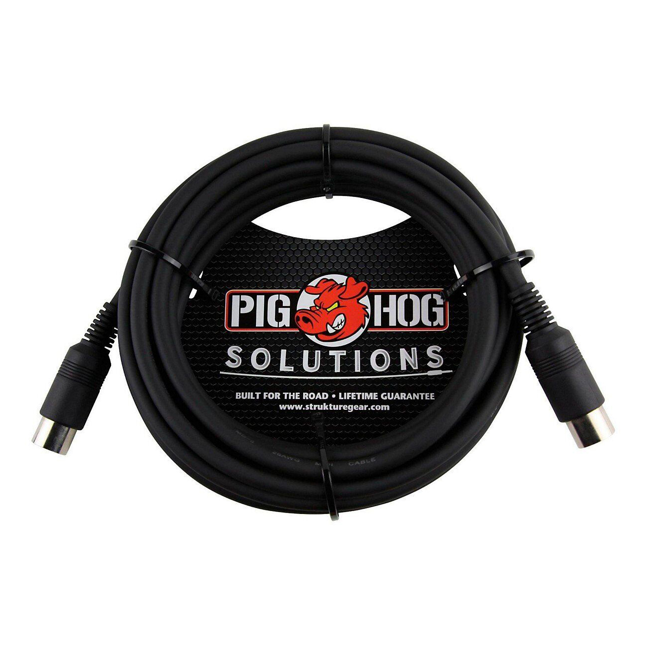 Cable Midi Pig Hog 4.5 Metros Negro