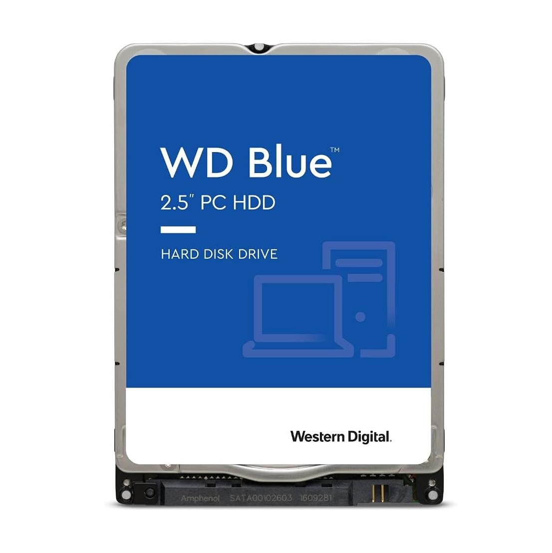Disco Duro Interno Western Digital WD Blue 2.5", 2TB, SATA III, 6 Gbit/s, 5400RPM, 128MB Cache