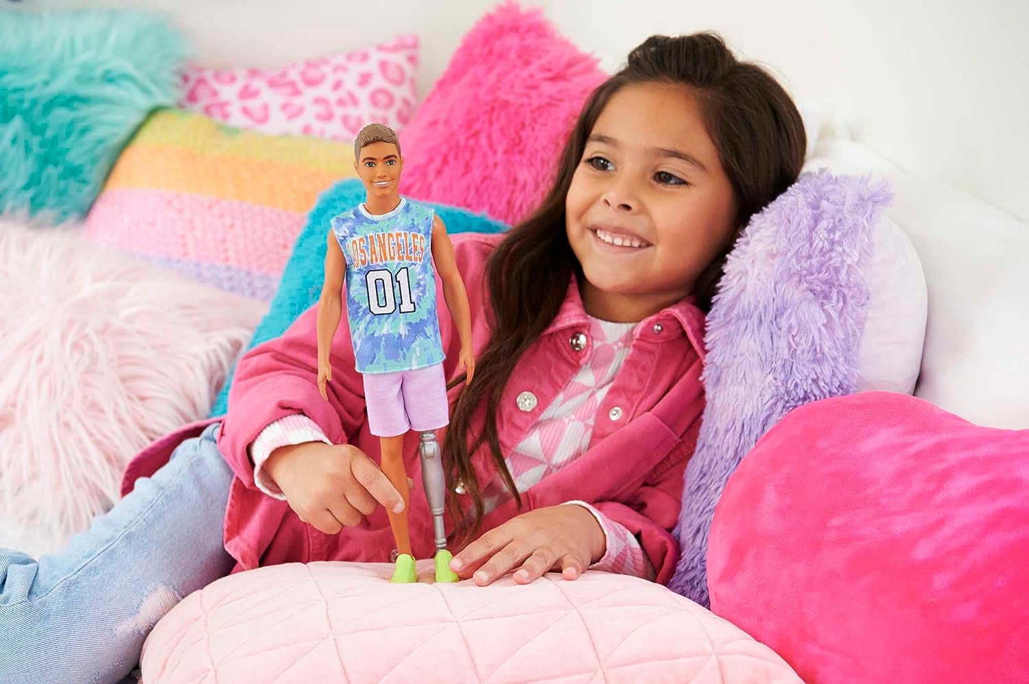 Barbie Muñeco Ken fashionista con protesis