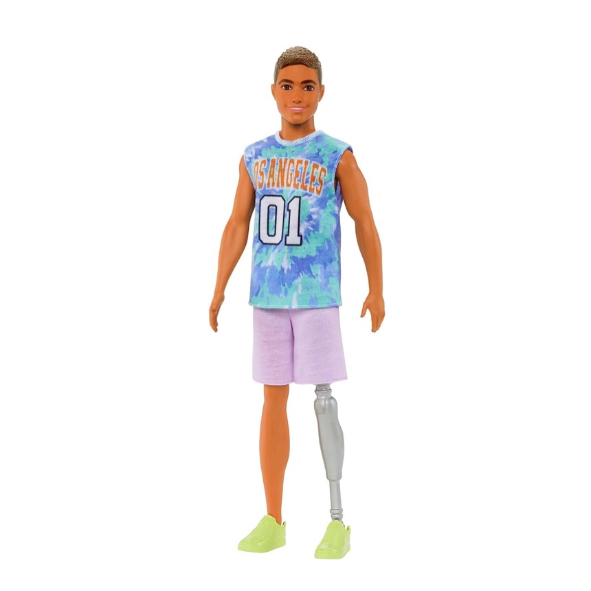 Barbie Muñeco Ken fashionista con protesis