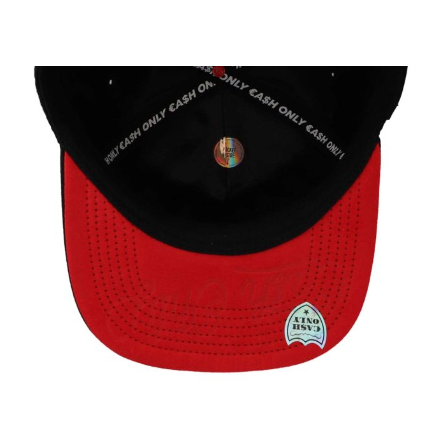 Gorra Cash Only Apache plana CONMA-001 negro 