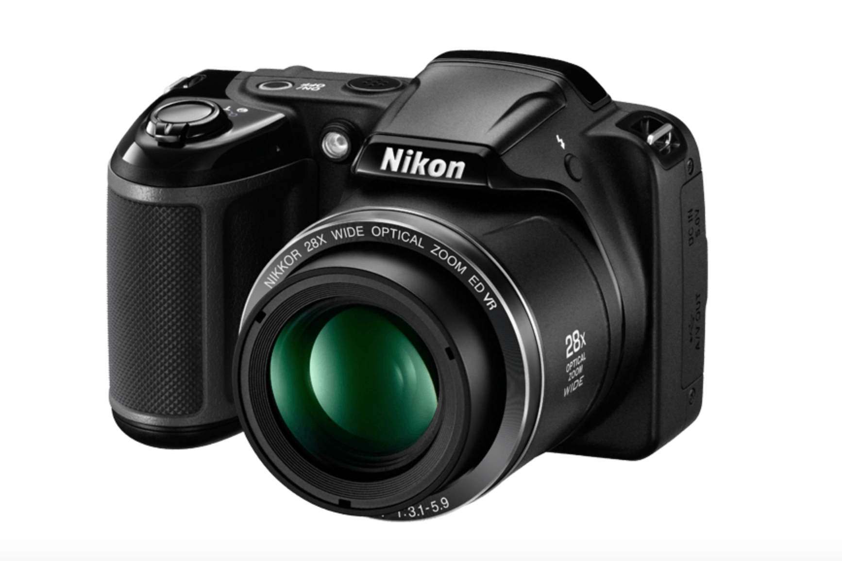 Cámara Nikon Coolpix L340 / 4.0-112mm 1:3.1-5.9 (Reacondicionado Grado A)