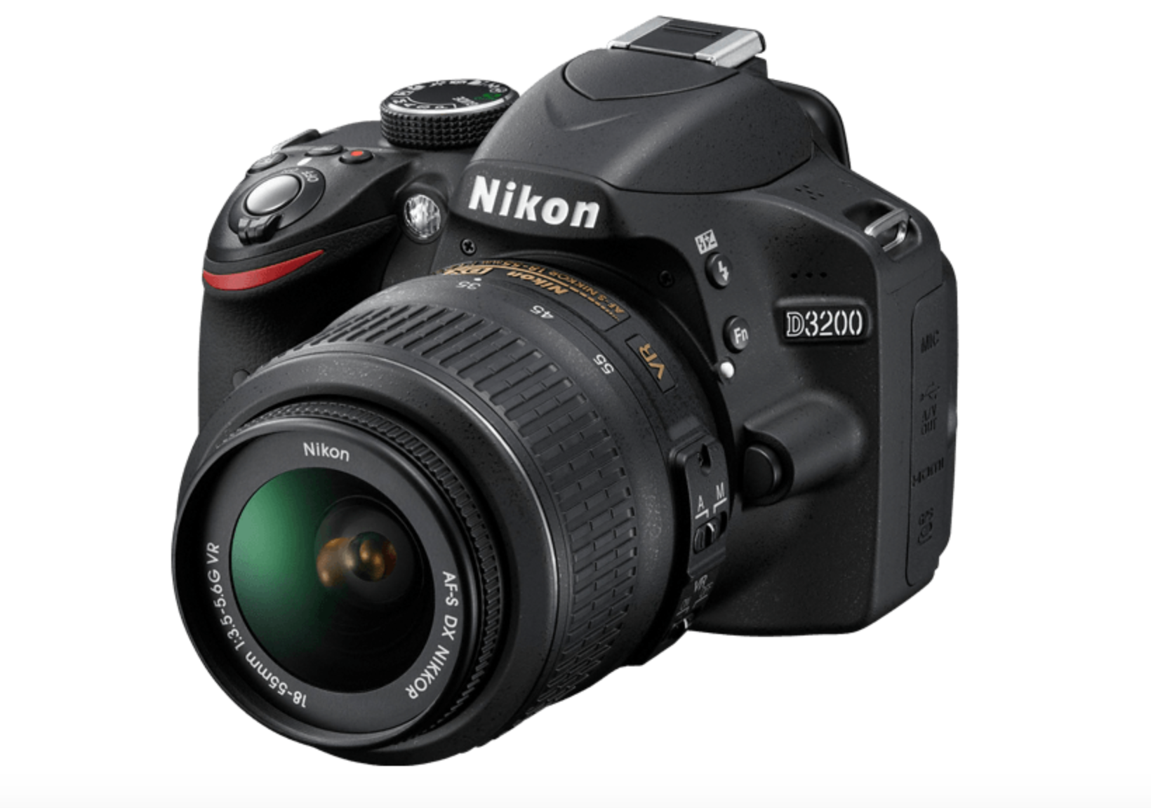 Cámara Nikon D3200 / AF-S 18-55mm 1:3.5-5.6G (Reacondicionado Grado A)