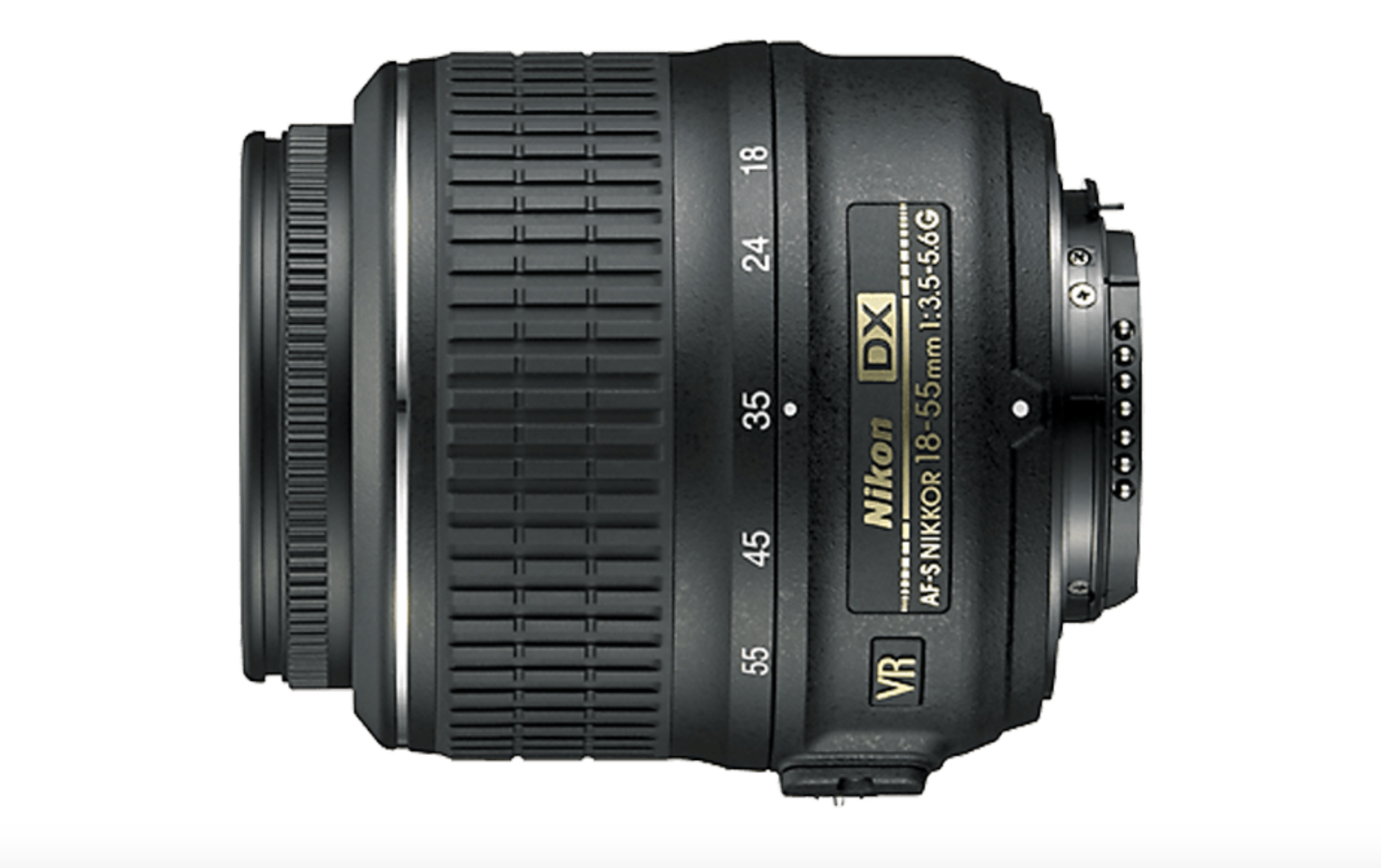 Lente Nikon DX AF-S 18-55mm 1:3.5-5.6G VR (Reacondicionado Grado A)