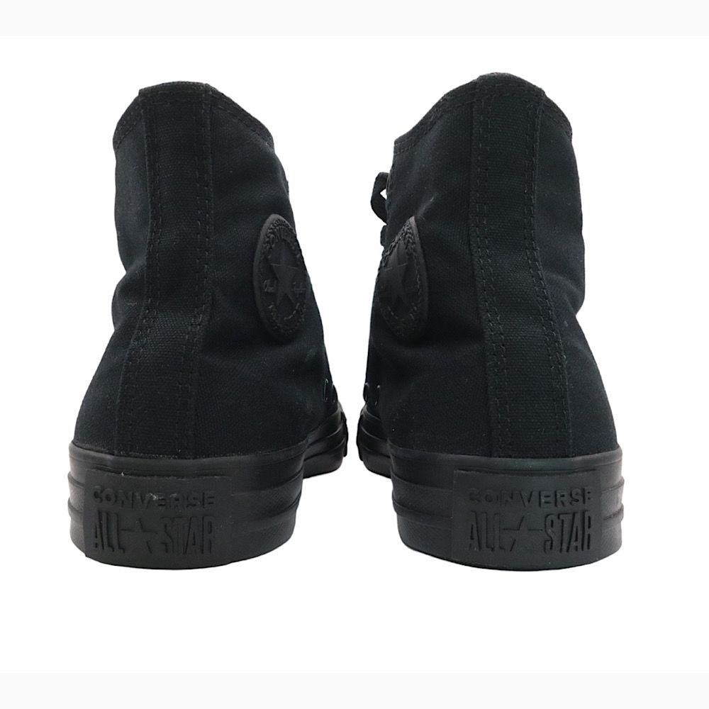Tenis Converse Chuck Taylor Bota Lona Negro Negro.