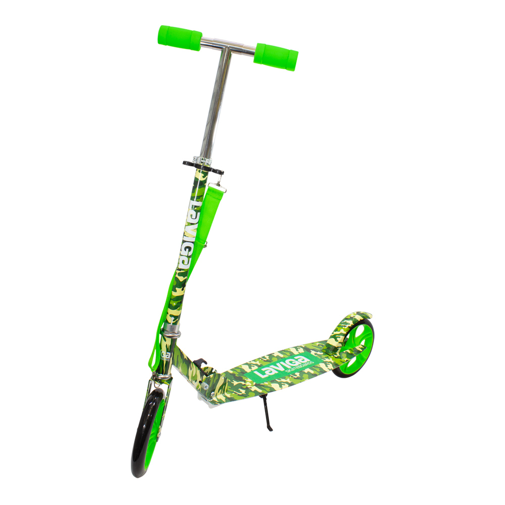 La Merced Scooter Plegable y Ajustable, Patín del Diablo con Manubrio Ajustable y 2 Ruedas, para Niños y Adolescentes