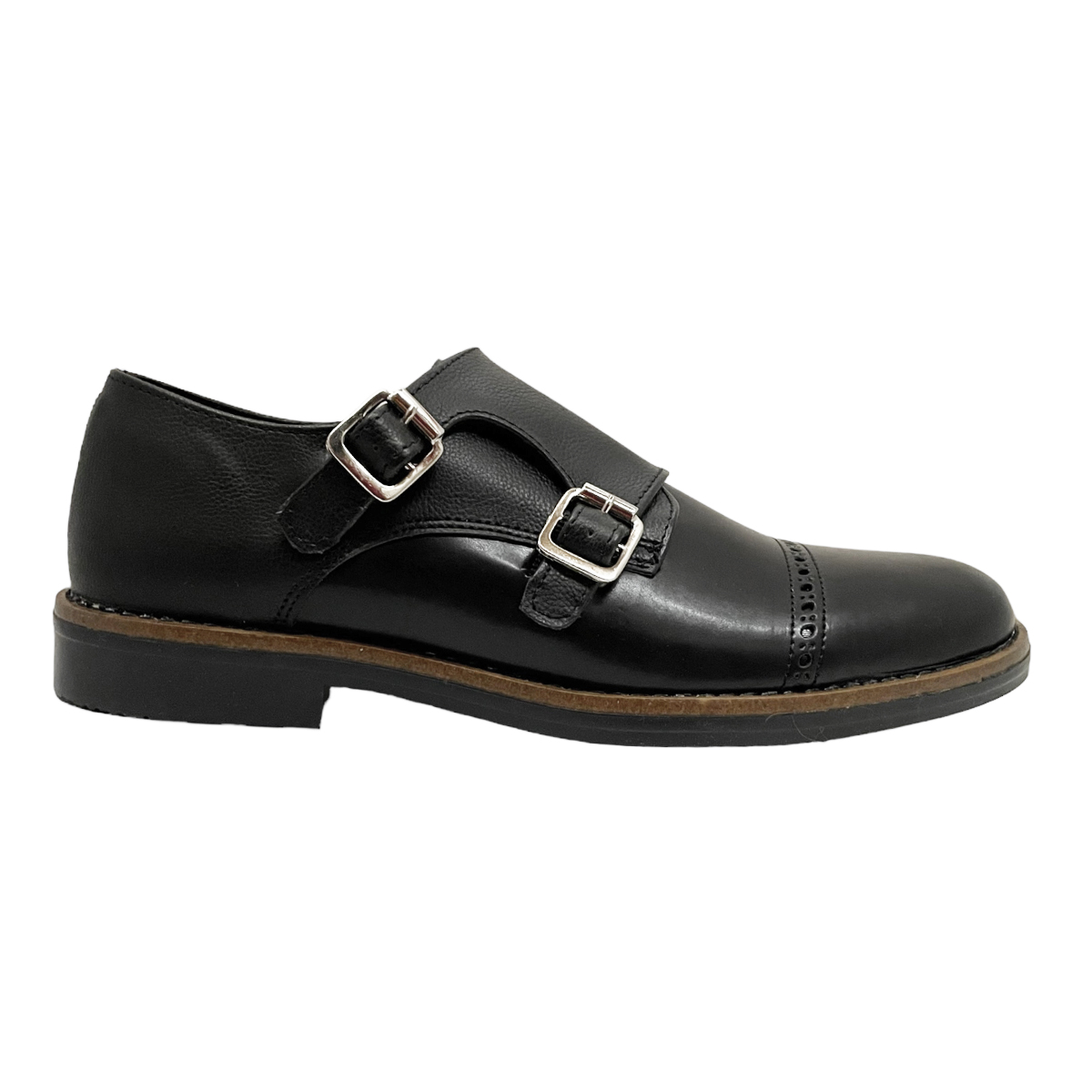 Zapatos Casuales Flex Hombre Monk Mossberger C modos