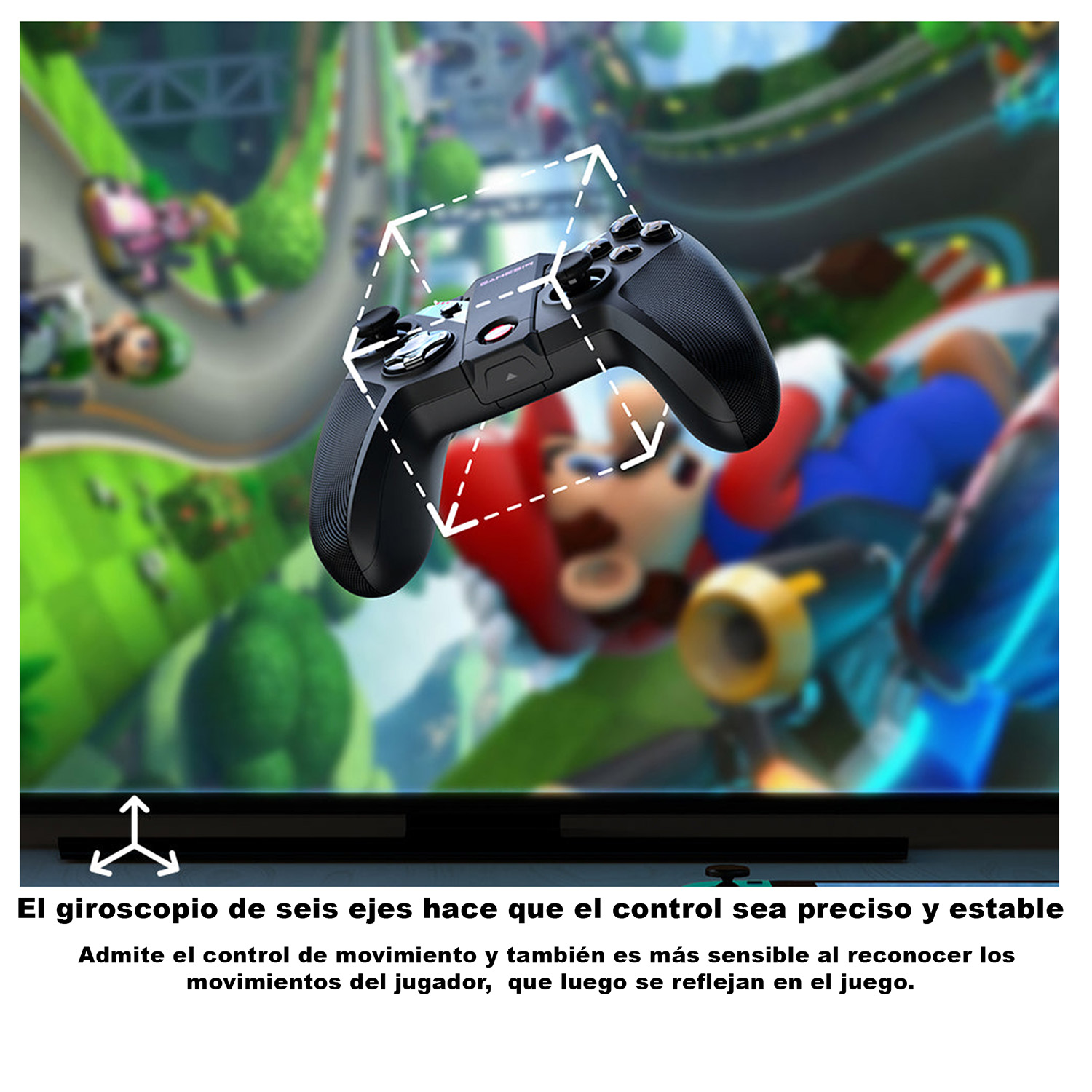 Control Inalámbrico Nintendo Switch Gamesir G4 Pro Android e IOS Gamepad Mando Con Pc