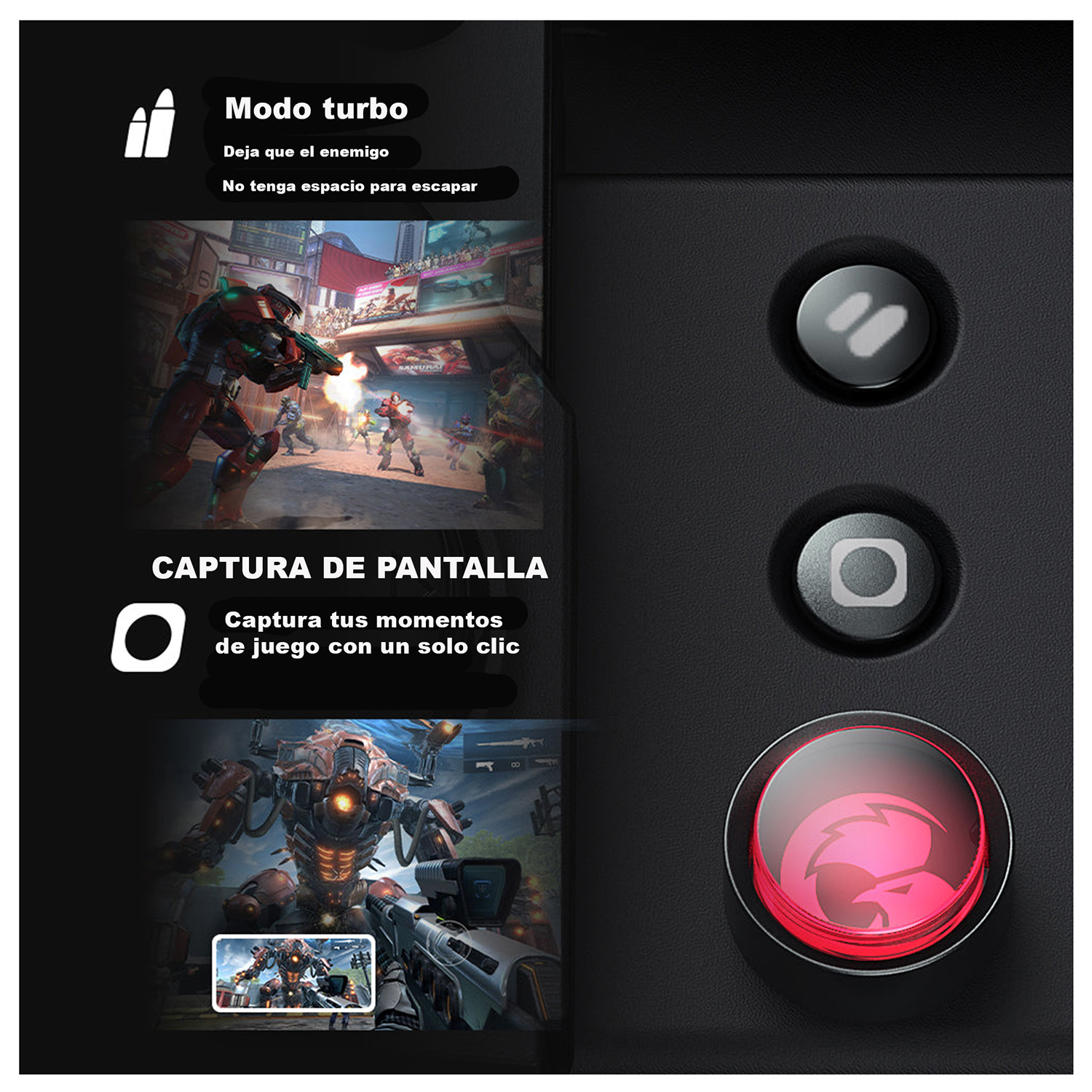 Control Inalámbrico Nintendo Switch Gamesir G4 Pro Android e IOS Gamepad Mando Con Pc