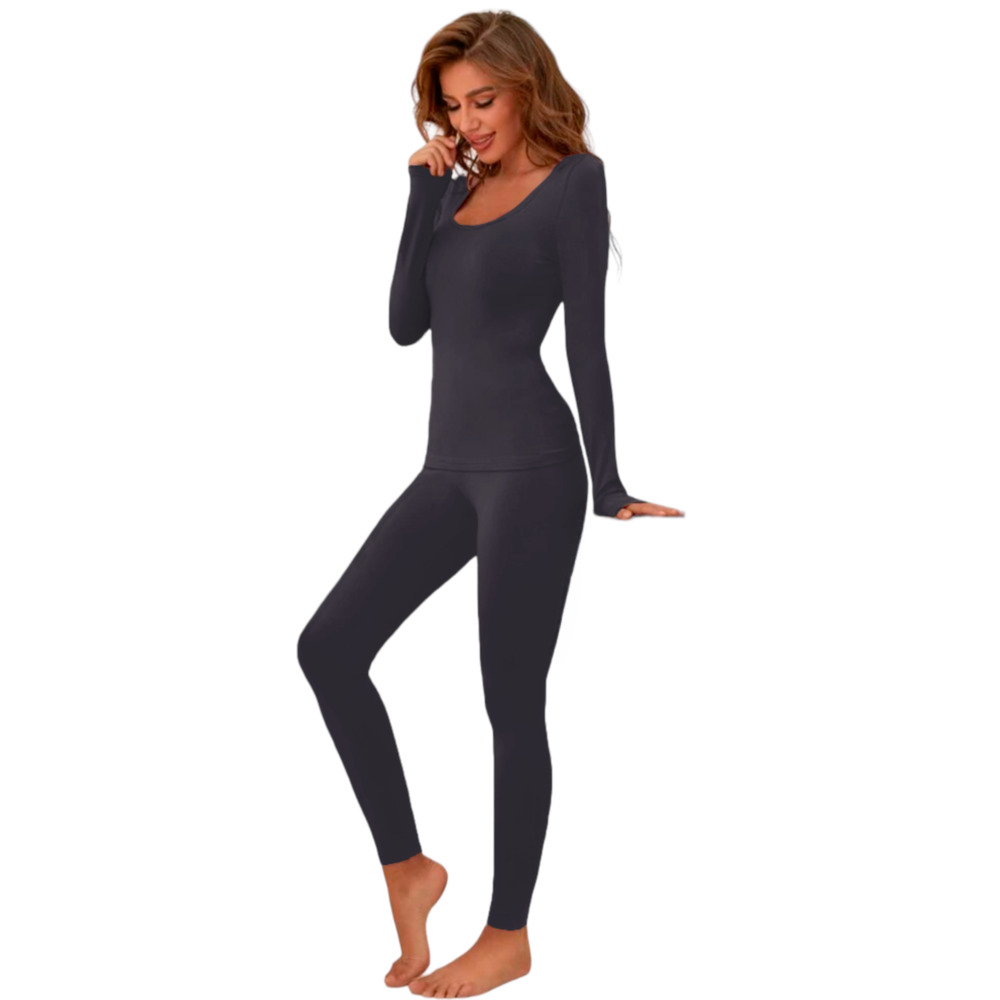 Conjunto Térmico Mujer Pijamas Blusa Y Leggins Piyama Pijama