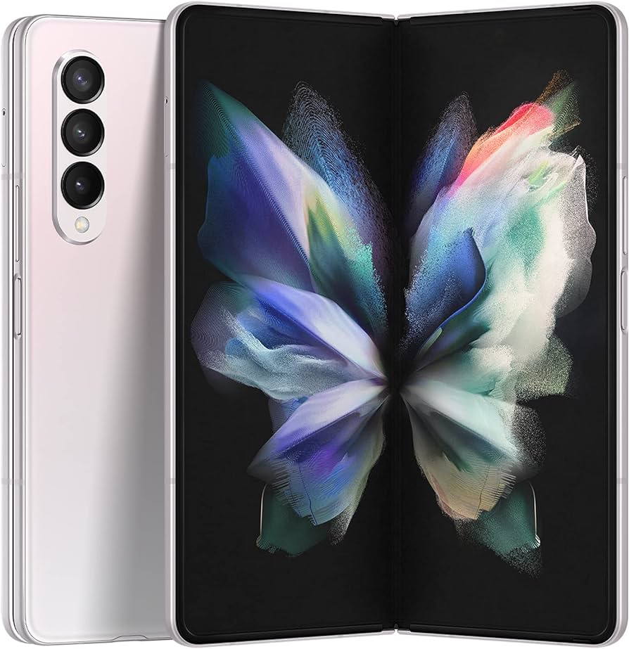 Celular Samsung Galaxy Z Fold 3 de 256GB (reacondicionado grado A)   Plata.