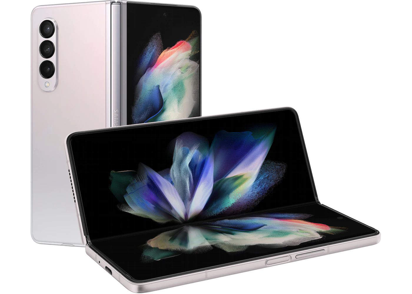 Celular Samsung Galaxy Z Fold 3 de 256GB (reacondicionado grado A)   Plata.