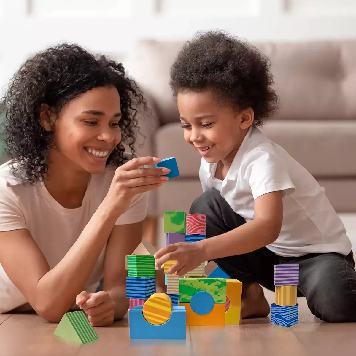 Bloques Foam 150 Piezas Juego Didactico Funplay