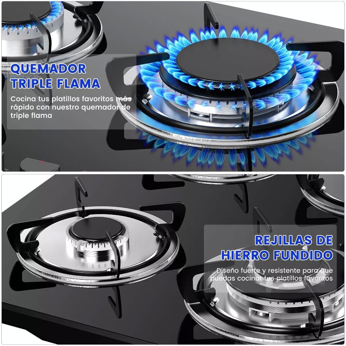 Parrilla A Gas Universal Inteligente Para Uso Doméstico
