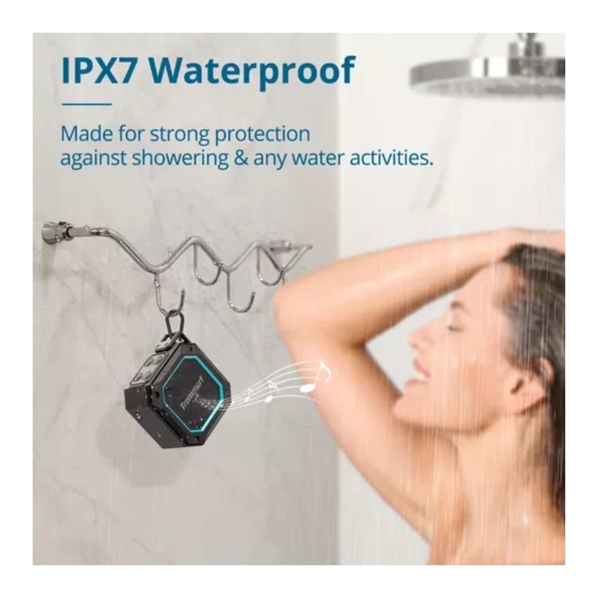 Tronsmart 2 Parlante Bluetooth 5.3 Portatil Acuatico Negro