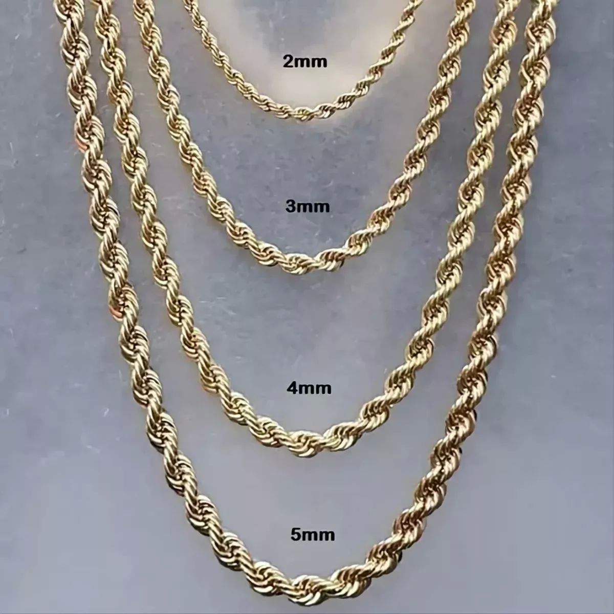 Set Torzal Cadena 55 Cm + Pulsera 18 Cm X 5 Mm Oro 14 K..