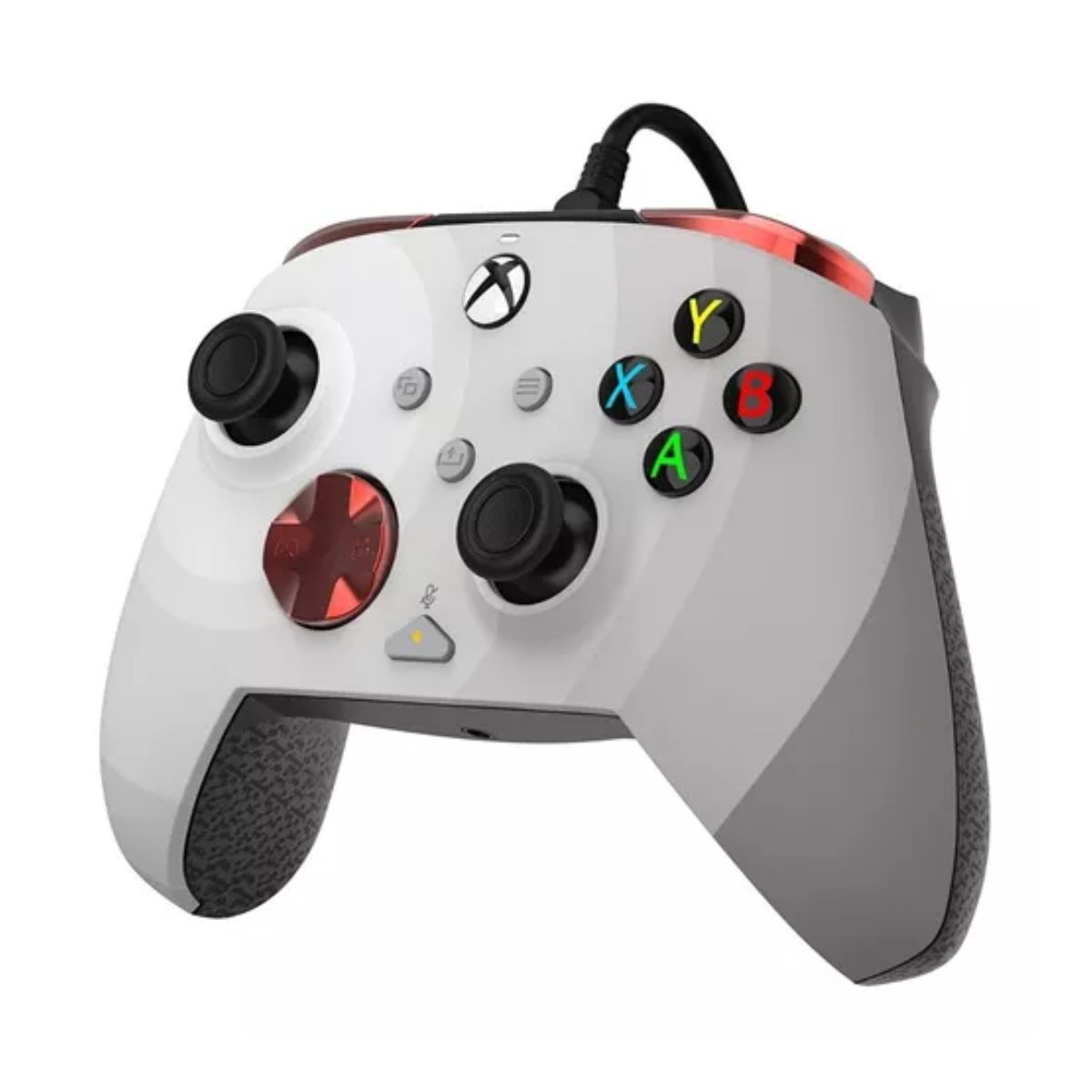 Rematch Xbox Wired Controler Accs Radial White Blanco/Rojo