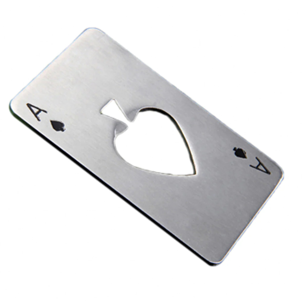 Destapador De Carta As / Naipe Poker 1PCS