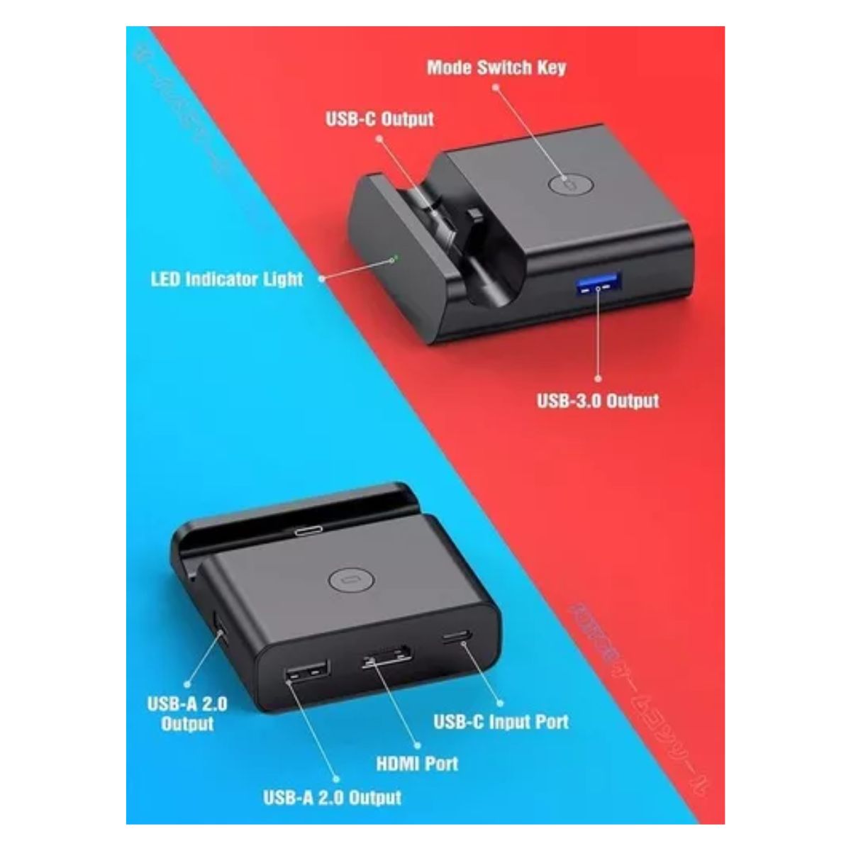 Base De Tv 4k Para Nintendo Switch/ Oled Negro