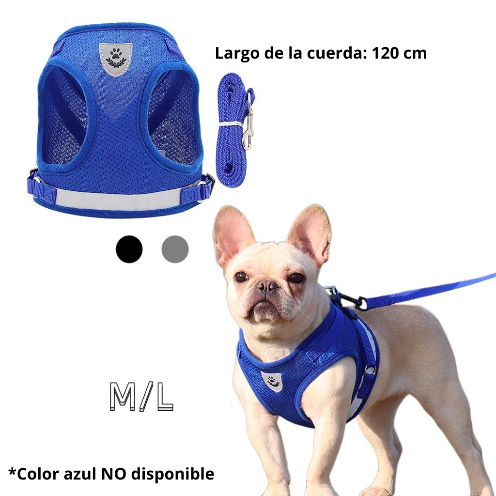 Arnés y Correa para Perro Pechera para Perros Pequeños