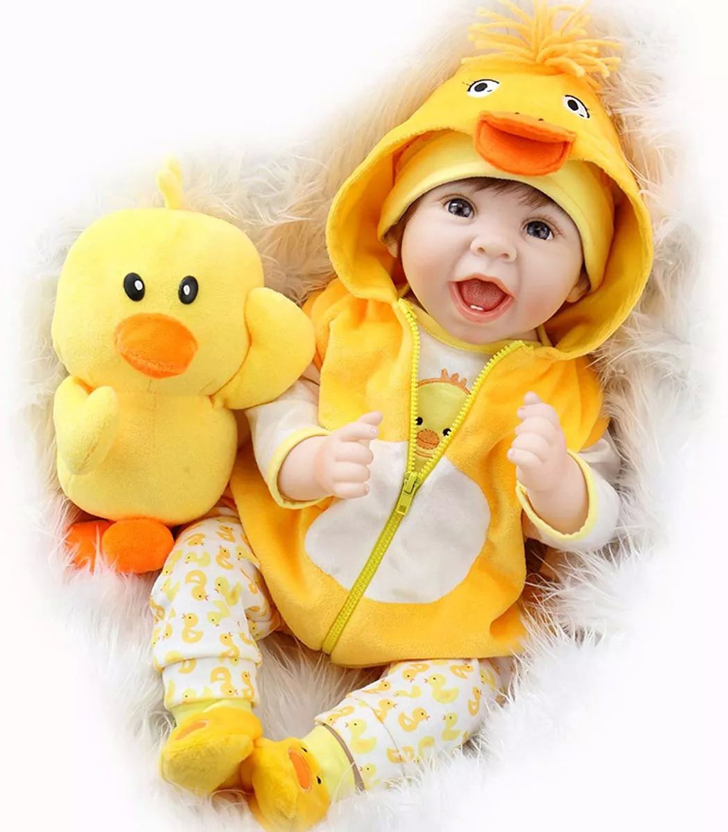 Muñecas De Bebé Reborn Realistas De 55 Cm De Silicona