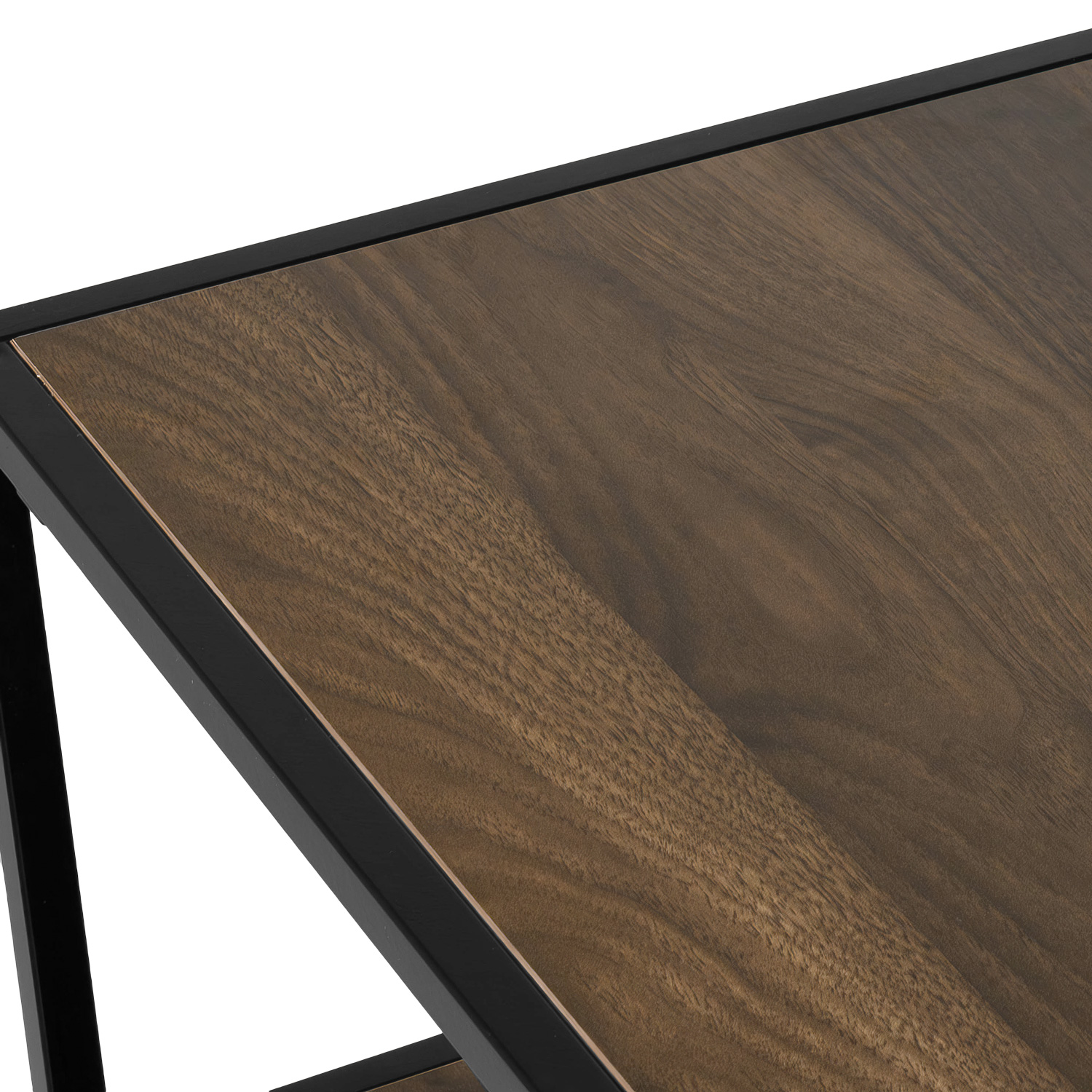 Estante Librero Organizador Mueble 4 Niveles Color Cafe 