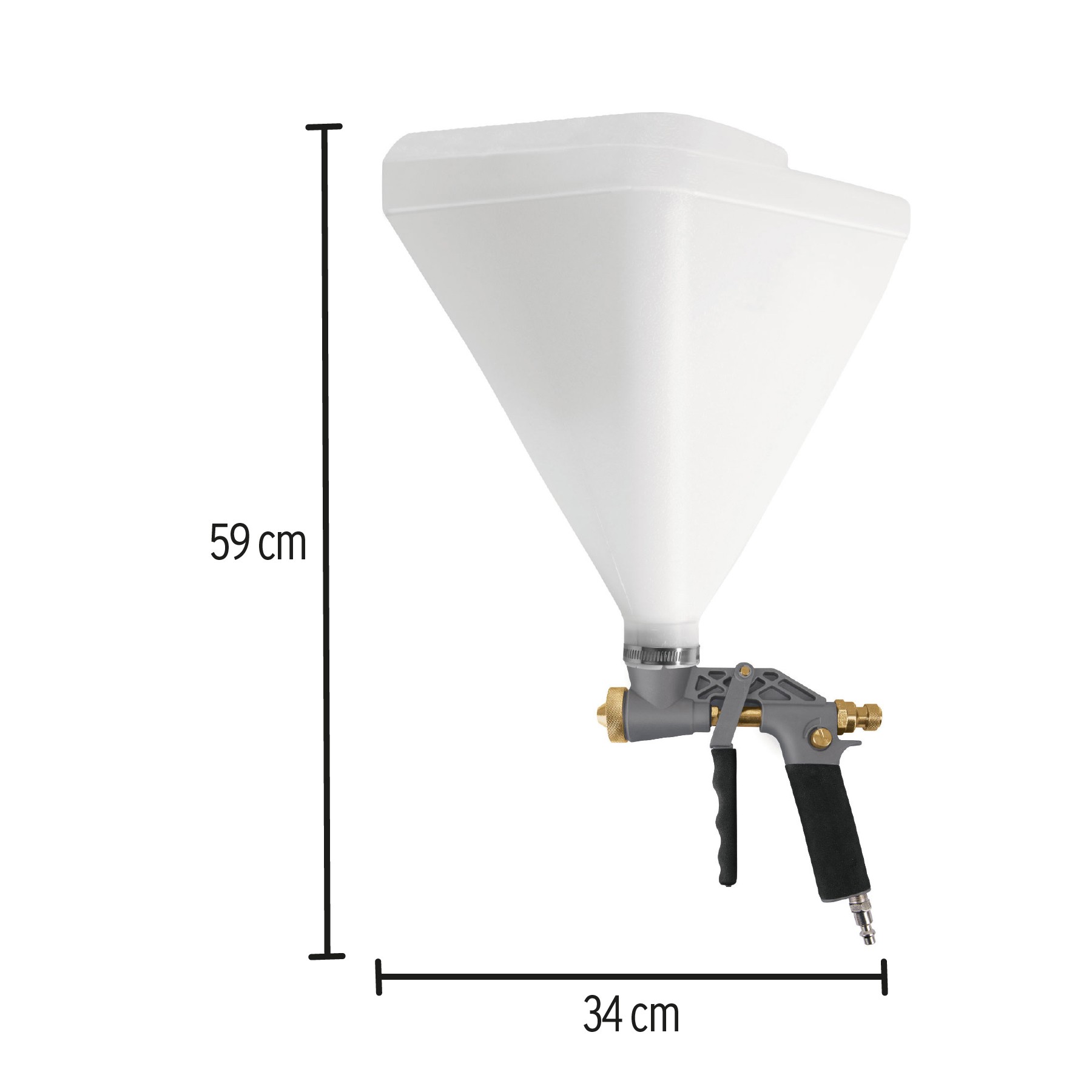 TIROLERA NEUMÁTICA, TRUPER 19233