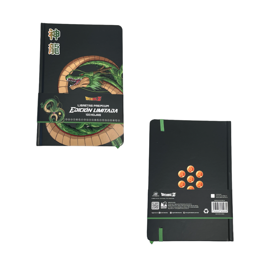 Libreta Shen Long - DBZ - Geek Industry