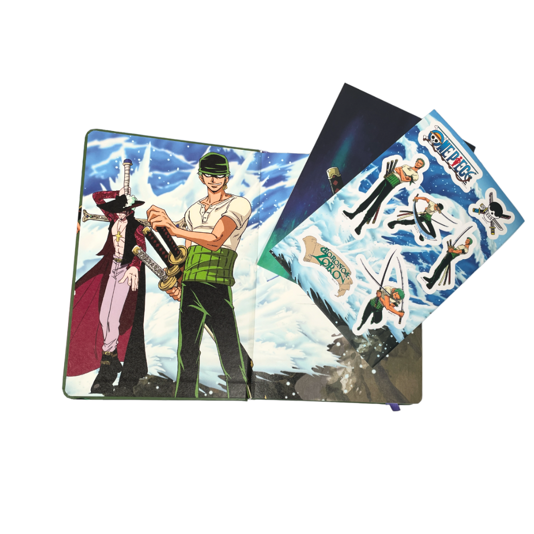 Libreta Roronoa Zoro - One Piece - Geek Industry