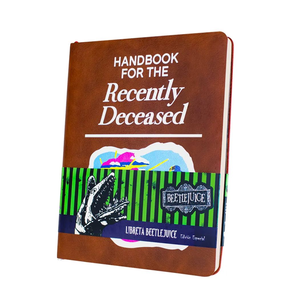 Libreta Recently Deceased - Beetlejuice - Geek Industry
