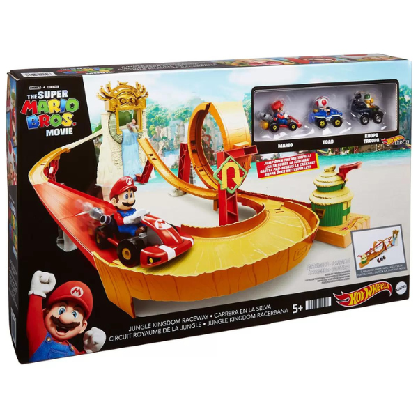 Hot Wheels Super Mario Bros Pista Carrera en La Selva
