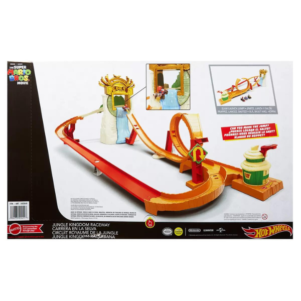 Hot Wheels Super Mario Bros Pista Carrera en La Selva