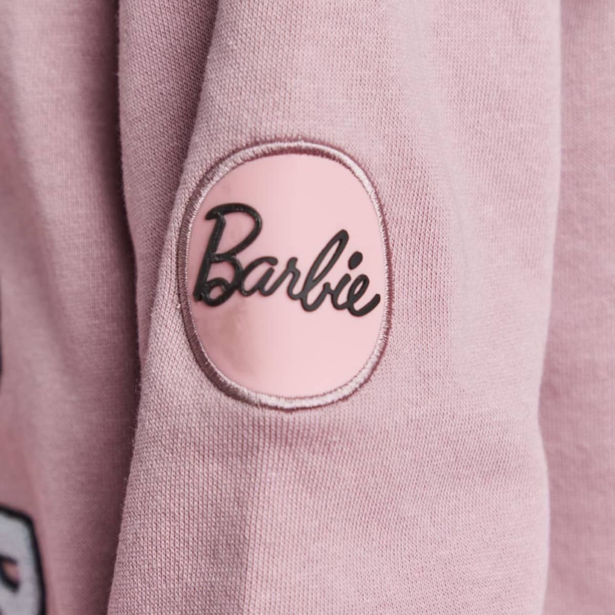 Sudadera color rosa de Barbie para niña, mod. 1092078