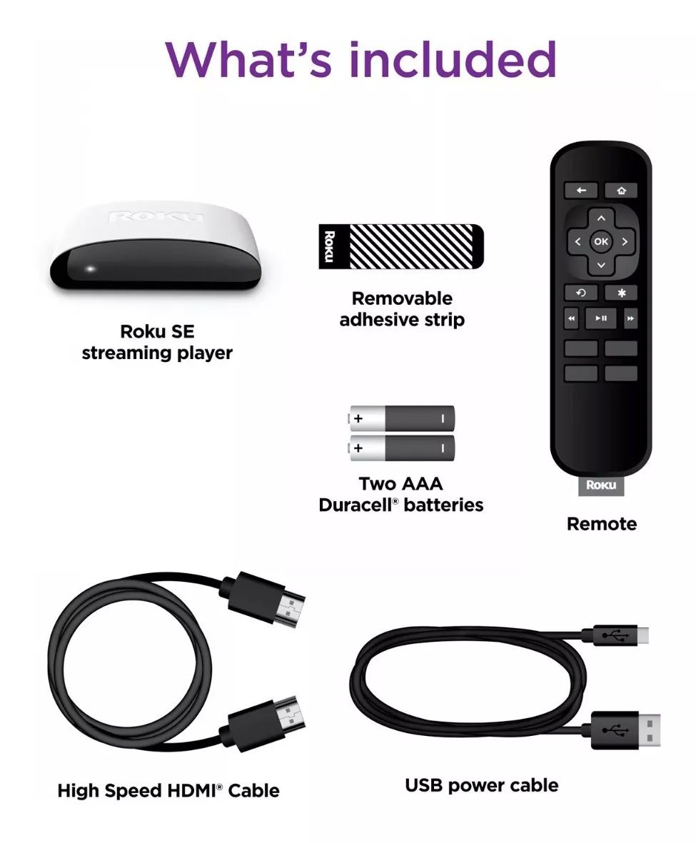 Roku LE 3930S3 estándar HD blanco y negro