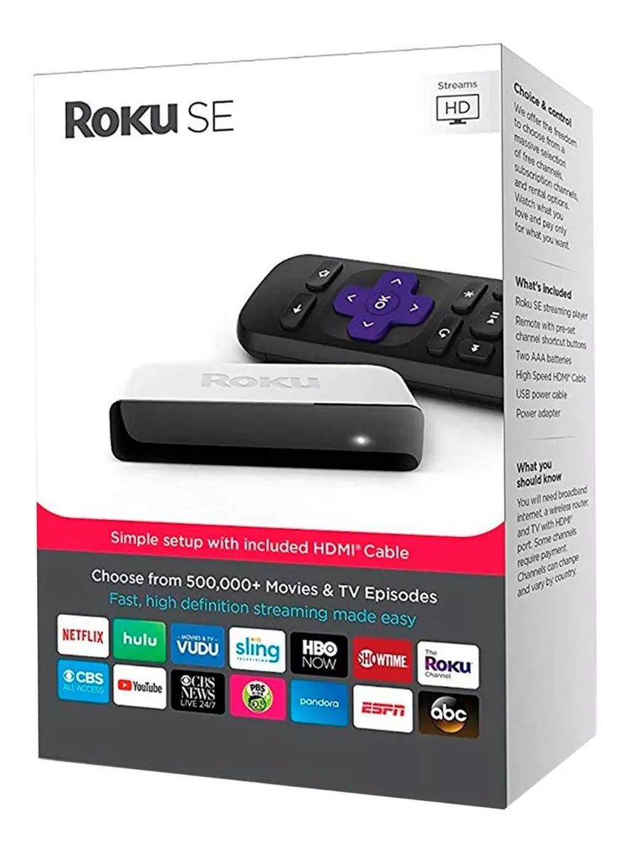Roku LE 3930S3 estándar HD blanco y negro