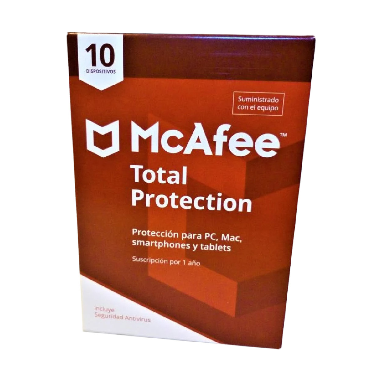 ANTIVIRUS MCAFEE TOTAL PROTECTION 10 US