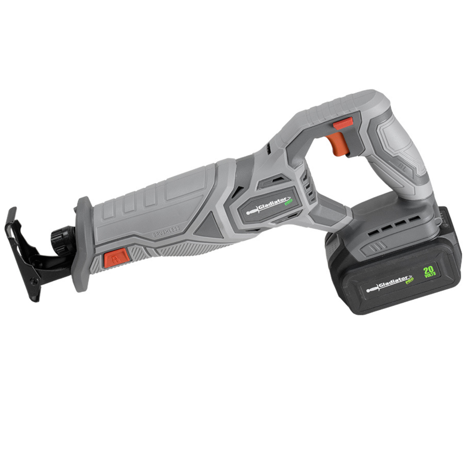 Sierra de sable recargable 20 V sin escobillas Capacidad 150 mm (1 batería 4 Ah y cargador 3 Ah); 120 V M 50/60; enchufe UL.